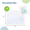Care Touch Lens Wipes for Eyeglasses- 210 Count Individually Wrapped Pre- Moistened Wipes, 5 x 6 Inch- Camera Lens, Sunglasses and Glasses Cleaner,- Gentle and Portable for Cleaning of Optical Devices view 3