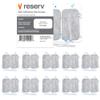 reserv 2" x 4" Premium Re-Usable Self Adhesive Electrode Pads for TENS/EMS Unit, Fabric Backed Pads with Premium Gel (Latex Free) (1 Pack (40 electrodes) view 1