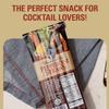Demitri's Bloody Mary Pepperoni Straws - Smoky Edible Straw Made With Pork and Chicken - Cocktail Garnish Snack - Perfect for Brunch Drinks or Parties - Pepperoni Stick, 5 Pepperoni Straws (Pack of 1) view 4
