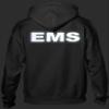 Smart People Clothing EMS Hoody, Reflective Logo Soft Fabric, Medical Emergency, First Responder Black view 4