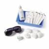 Medline Cataract Eye Care Kits, Includes Protective Glasses, Eyewash, Cotton Balls, Oval Eye Pads, Micropore Tape, 10 Inches x 5 Inches x 2 Inches Prep Tray, Case of 8 Each view 1