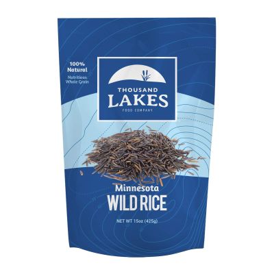 Thousand Lakes Minnesota Grown Wild Rice - 15 ounces | 100% Wild Rice | All Natural