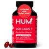 HUM Red Carpet Skin & Hair Vitamins for Women with Omega 3 Fatty Acids, Vitamin E, and Black Currant Seed Oil, Supplement for Skin Health & Healthy Hair Follicles Support, 60 Count view 1