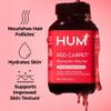 HUM Red Carpet Skin & Hair Vitamins for Women with Omega 3 Fatty Acids, Vitamin E, and Black Currant Seed Oil, Supplement for Skin Health & Healthy Hair Follicles Support, 60 Count view 2