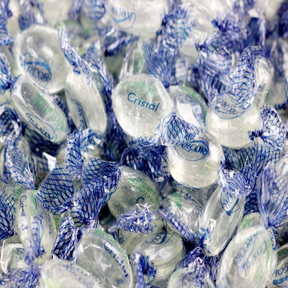 Arcor Mint Crystal Hard Candy 6 Lb Bag