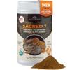 Sacred 7 Mushroom Powder Supplement, 7-in-1 Blend (60 Day Supply) | Immune Defense, Focus & Energy Support | Coffee Enhancer | Lions Mane, Reishi, Chaga | Organic 100% Fruiting Body Extract view 1
