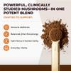 Sacred 7 Mushroom Powder Supplement, 7-in-1 Blend (60 Day Supply) | Immune Defense, Focus & Energy Support | Coffee Enhancer | Lions Mane, Reishi, Chaga | Organic 100% Fruiting Body Extract view 3
