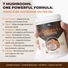 Sacred 7 Mushroom Powder Supplement, 7-in-1 Blend (60 Day Supply) | Immune Defense, Focus & Energy Support | Coffee Enhancer | Lions Mane, Reishi, Chaga | Organic 100% Fruiting Body Extract view 4