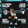 Animal Juiced Amino Acids - BCAA Powder EAA Matrix Plus Hydration with Electrolytes and Sea Salt Anytime Recovery and Improved Performance, Grape Flavor, 30 Servings view 3