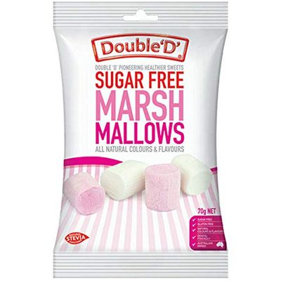 Double D Sugarfree Marshmallows 70g