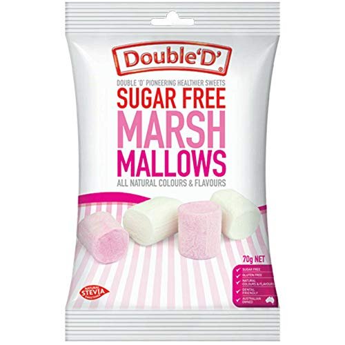 Double D Sugarfree Marshmallows 70g
