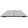 Detecto D133 Deluxe Modern Stainless Steel Body Weight Bathroom Scale, Digital LCD Display, 400lb Capacity view 2