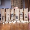 Amish Country Popcorn | 6-2 lb Bags | 12 lb Burlap Variety Set | Blue - Medium White - Medium Yellow - Baby White - Rainbow - Red Popcorn Kernels | (Burlap Variety Set - 6-2 lb Bags) view 4