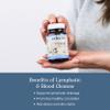 Eclectic Herb - Lymph & Blood Cleanse | Lymphatic & Circulatory Support | Freeze Dried, Concentrated Herbal Supplement | Natural, Wildcrafted, Non-GMO, Gluten Free, Vegan (45 CT | 285 mg) view 4