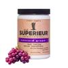 Superieur Electrolytes  Plant Based Electrolyte Supplement w/Sea Minerals for Hydration & RecoveryKeto Friendly, Non-GMO, Zero Sugar, Vegan Healthy Sports Drink Powder  Concord Grape (70 Servings) view 1