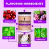 Superieur Electrolytes  Plant Based Electrolyte Supplement w/Sea Minerals for Hydration & RecoveryKeto Friendly, Non-GMO, Zero Sugar, Vegan Healthy Sports Drink Powder  Concord Grape (70 Servings) view 3