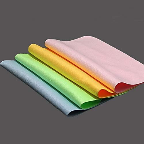 5 pcs/lots Chamois Glasses Cleaner 150175mm Microfiber Glasses Cleaning Cloth For Lens Phone Screen Cleaning Wipes
