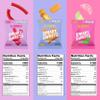 SmartSweets Variety Pack Sampler, Pack of 6 Individual Flavors, Low Sugar & Calorie Candy - Sweet Fish, Sourmelon Bites, Peach Rings, Sour Blast Buddies, Red Twists, & New Soft Caramels view 4