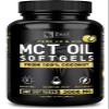 Zeal Naturals Pure MCT Oil Capsules - 3000mg, 360 Softgels |C10, C8 MCT Oil Unrefined Coconut | Energy Support & Brain Fuel Supplement | Gluten-Free view 1
