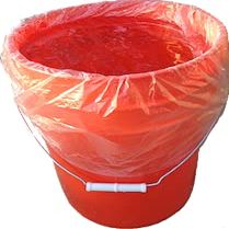 Bucket Liner - Disposable Pail Liner - 5 Gallon Bucket - Brine Bag (125)