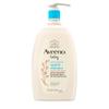 Aveeno Baby Daily Moisture Body Wash & Shampoo with Oat Extract, Hypoallergenic, Tear-Free, No Added Parabens, pH-Balanced Formula for Sensitive Hair & Skin, Baby Essentials, 33 fl oz view 1