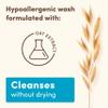 Aveeno Baby Daily Moisture Body Wash & Shampoo with Oat Extract, Hypoallergenic, Tear-Free, No Added Parabens, pH-Balanced Formula for Sensitive Hair & Skin, Baby Essentials, 33 fl oz view 3