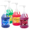 Mix & Match Concession Express Gallon Pure Cane Sno-Cone Syrup, No High Fructose Corn Syrup - W/Pumps (Case Of Four) view 1