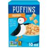 Barbara's Original Puffins Cereal, Puffed Kids Cereal with Corn and Oats, Vegan, Kosher, Non-GMO Project Verified, 10 OZ Box (Pack of 6) view 1