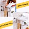 Shop-Safety Grab Rails Stainless Steel Bathroom U-Shaped Grab Bar Handrail/Wall Mounted Straight Towel Holder/Shower Aid & Safety Support Handrail, 600mm Length view 4