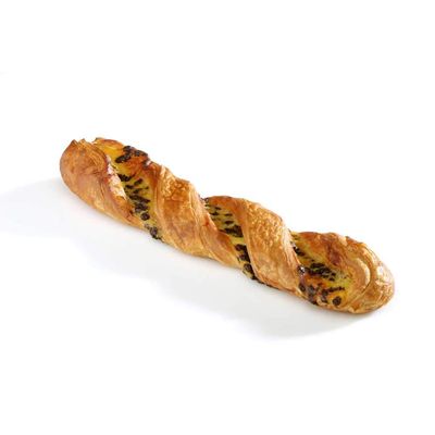 Belpastry Chocolate Custard Twist, 3.2 Ounce -- 50 per case.