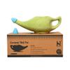 HealthGoodsIn Premium Handcrafted Durable Ceramic Neti Pot, Nasal Irrigator, Dishwasher Safe, 2 Silicone Nozzle Tip, Holds 225 Ml. Water - (Freckle Pattern Green) view 1