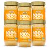 Crazy Richard's 100% All-Natural Crunchy Vegan Peanut Butter with No Added Sugar and Non-GMO (16 Ounce, Pack of 6) view 1