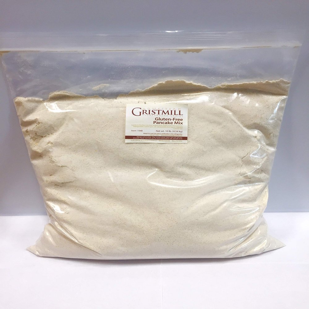 Homestead Gristmill Non-GMO, Chemical-Free, All-Natural, Gluten-Free Pancake Mix (10 lb)