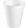 Dart Drink Foam Cups, 8oz, White, 25/Pack view 2
