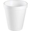 Dart Drink Foam Cups, 8oz, White, 25/Pack view 3