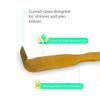 JapanBargain, Bamboo Wood Backscratcher Back Scratcher Rake Itching Relief Body Relaxation Massager Extra Long 17 inches (1) view 4