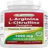 Best Naturals L-Arginine L-Citruline Complex Tablets, 250 Count view 1