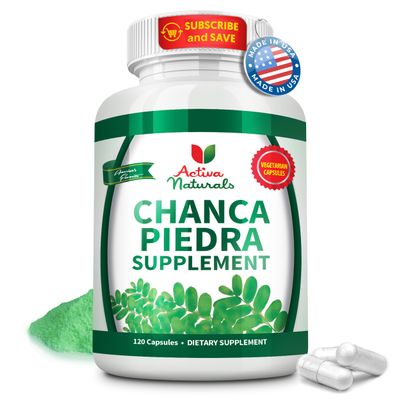 Activa Naturals Phyllanthus Niruri Extract 500mg, 120 Veg Capsules  Kidney & Gallbladder Cleanse, Revitalize Urinary Tract, Flush Impurities, Chanca Piedra para Los Riones