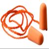 3M 1110 Corded Foam Earplugs - Comfortable, Smooth Surface, Dirt Resistant, Disposable, Dielectric, Corded, Hypoallergenic - Noise Protection - Polyurethane - Orange - 100 / Box view 1