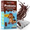 YumVs Probiotics for Kids with Prebiotic Fiber Sugar Free Chocolate Chewable Supplements - Dietary Supplement Chewables for Digestive Health - Toddlers, Kids & Teens 60 Count view 1