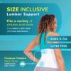 BraceAbility Plus Size 5XL Bariatric Back Brace - Obese Support Girdle for Lower Lumbar Back Pain in Big and Tall, Extra Large, Heavy or Overweight Men and Women (Fits 67"-73") view 4