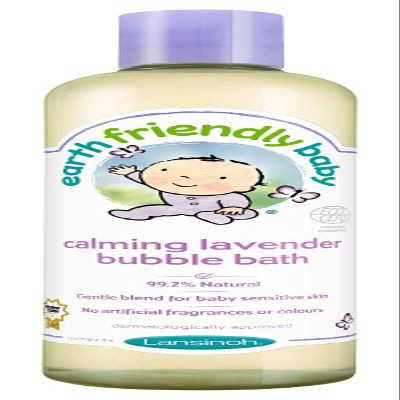 300ml Earth Friendly Baby Calming Lavender Bubble Bath