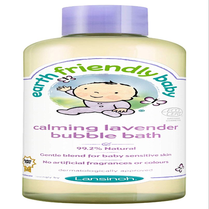 300ml Earth Friendly Baby Calming Lavender Bubble Bath