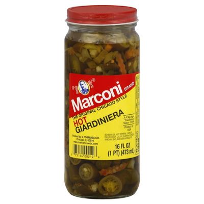 MARCONI GIARDINIERA HOT 16OZ CASE OF-12