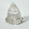 Shri Yantra, Himalayan Clear Quartz Sri, Shree Crystal Healing Energy, Sacred Geometry, with Pouch view 1