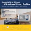 A&D Medical Multi-User Blood Pressure Monitor for Home Use UA-767FAC  Wide Range Cuff (8.6-16.5 / 22-42cm), Easy to Use, Adult Upper Arm, 60 Readings Per User (4 Users), AC Adapter, FSA/HSA Eligible view 2