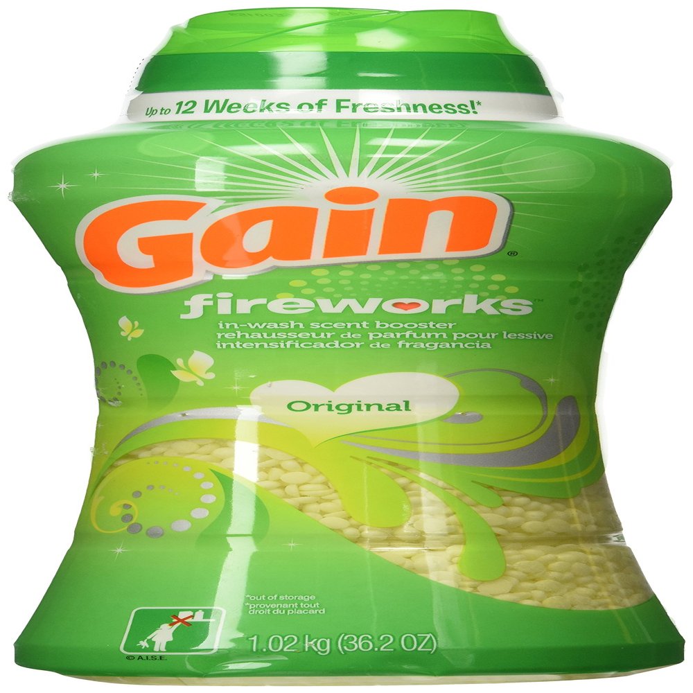 Gain Fireworks in-Wash Scent Booster, Original, 36.2 Ounce