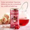 The Republic of Tea Raspberry Rose Hibiscus Tea, 250 Tea Bags, Caffeine-Free Herbal Tea view 3