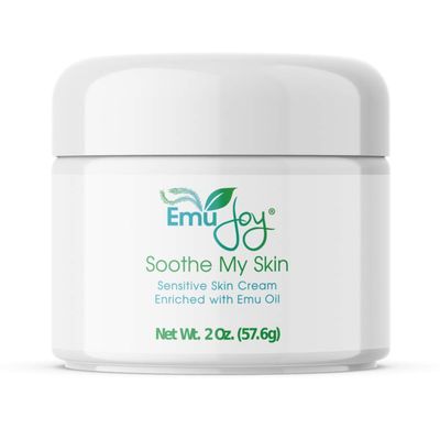 Emu Joy Soothe My Skin Cream Rich Moisturizing Emu Oil Skin Cream with Natural Ingredients for Dry, Sensitive Skin Daily Hydration & Comfort
