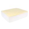 CARE APPAREL Extra Wide Seat Cushion - Foam Cushion 5 Inch Thick Adult Booster Seat Elevation Pillow with Washable Slip-on Cover - Portable Pain Relief view 1